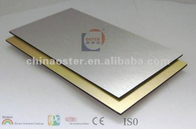 China Exterior PE CORE Feet 4MM Aluminum Composite Panel 4x8 for sale