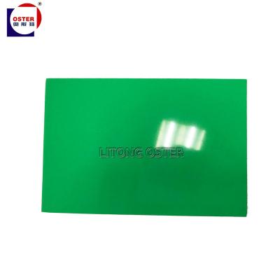 China Modern Glossy Green 4mm PVDF PE Paint ACP/ACM Aluminum Composite Panel In Guangdong Factory for sale