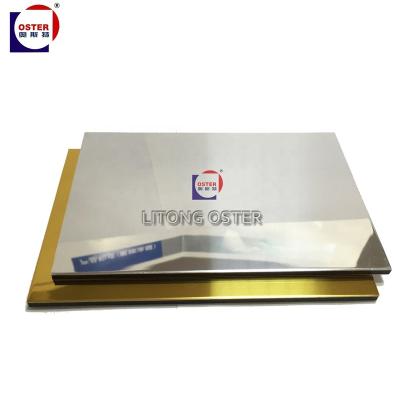 China Fire Resistant 3mm/4mm Modern Mirror Panel/ACP/ACM Aluminum Composite Wall Cladding Panel for sale