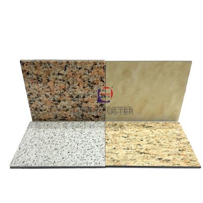 China Modern Marble Plastic Aluminum Composite Granite Sign Board Decoration ACM for sale