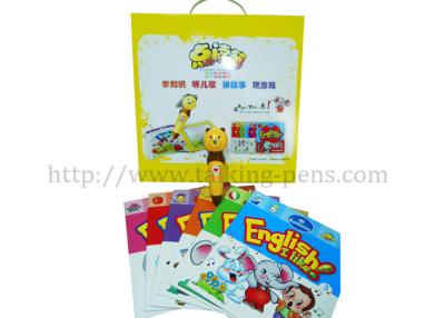 China 6 Pcs Bear Shape Kids Talking Pen Books , Point Reading Pen Sonix OID2 Head for sale