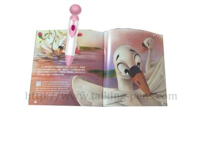 China Pink Puzzle Children Toys Electronic Touch Reading Pen Dry Battery 3 Keys for sale