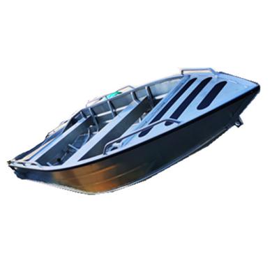 China 3.96M Small Flat Bottom Aluminum Aluminum Fishing Boat for sale