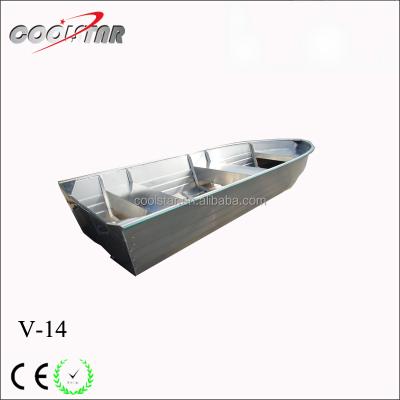 China Welded Aluminum V Head And Bottom Fishing Pleasure Craft Hull With CE Certification for sale