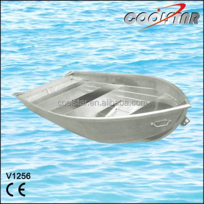 China 1.2mm Thickness Aluminum V-Bottom Aluminum Boat For Fishing for sale