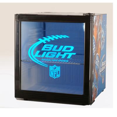 China Single-temperature desktop mini fridge in chain stores and supermarkets for sale