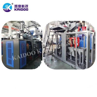 China Single station jerrycan extrusion blow molding machine 15L 20L PE PP automatic plastic bottle extrusion hollow plastic blow molding machine KDBC70A for sale