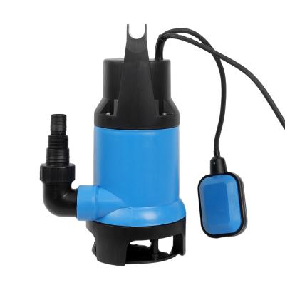 China Body Sewage Garden Mini Submersible Water Pump With Portable Plastic Float Switch for sale