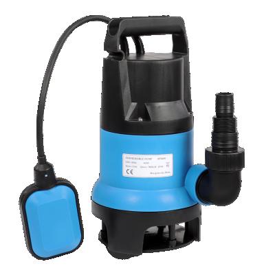 China Family Houses Plastic Shell Drainage Electric Garden Submersible Sump Pump For Dirty Water for sale