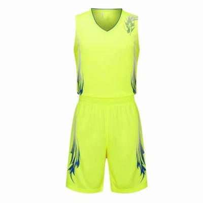 China Breathable Unisex, Custom Team Match Suit Two Piece Sports Kids Basketball Suit Uniform Suit Breathable Basketball Suit for sale