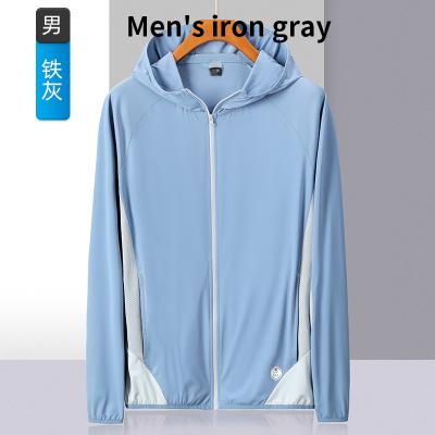 China Long Sleeve 2022 New Summer Plus Size High Quality Clothing Stretch Sunscreen Clothes Peel Clothing Breathable Cold Fabric UV 50+ Protection for sale