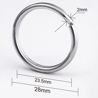 China Promotion Gifts 28mm Durable High End Key Chain Key Split Ring for sale