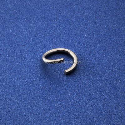 China Promotion Gifts Various Size 304 Stainless Steel High Quality Open Jump Ring For Key Chain And Necklace Chain for sale