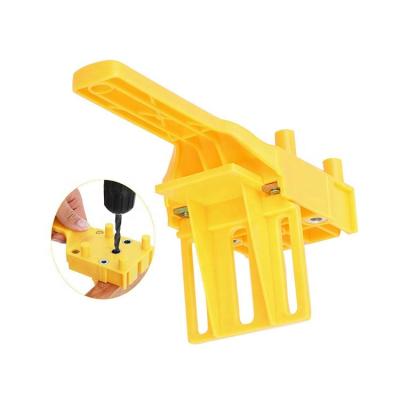 China Easy Operation Woodworking Straight Hole Marker Woodworkers Drill Guide Tool Pocket Hole Finger Punch Self-Centering Jig Kit for sale