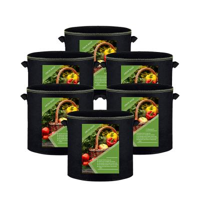 China Hot Selling CLASSIC 150 Gallon Garden Cloth Container Raised Garden Grow Bag Smart Bed Kit Plant Pot for sale