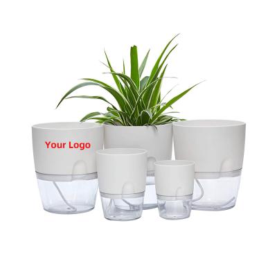 China 2021 Hot Sale Modern Garden Orchid Pot Self Watering Plant Flower Pot For Indoor Plants for sale