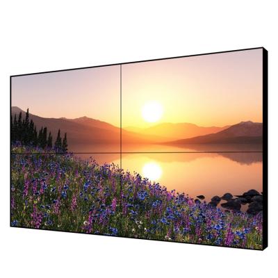 China 3.5mm indoor frame mall kiosk sale lcd advertising seamless screen 55 inch ultra narrow splicing lcd display wall for sale