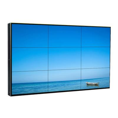 China 3840*2160 Indoor 55 Inch LCD Digital Signage Commercial Advertising Display 3.5mm Bezel Narrow LCD Video Wall for sale