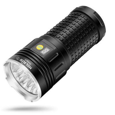 China Super Bright Led Flashlight 15000 Lumen Universal Military Camping Usb Torch Aluminum Waterproof Rechargeable Powerful Led Flashlight for sale