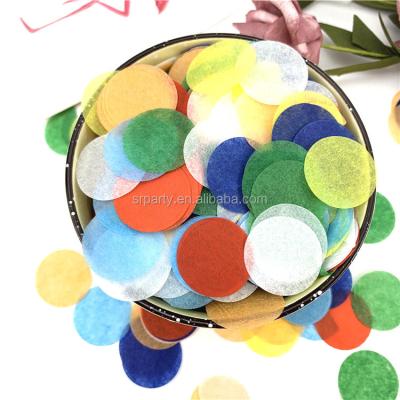 China Ronde weefselpapier confetti bruiloftsfeest poppers streamers confetti streamer gooiers Te koop