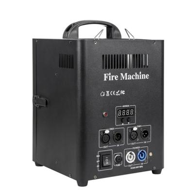 China Dual Head Blowtorch Stage Flame Thrower Cold Flame Machine 120W DMX512 Control for sale