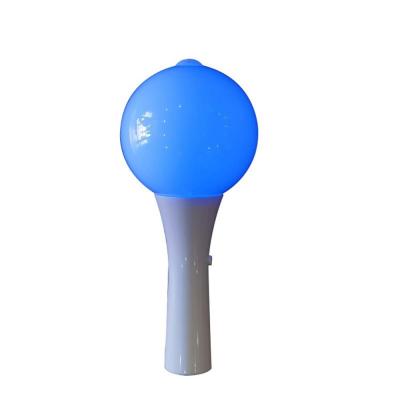 중국 18*10CM LED Glow Flashing Stick White Shell Ball Wand For Festival Concert Supply 판매용