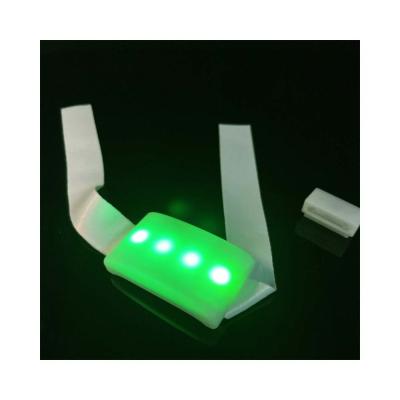 China Personalized Remote Control Glowing Adjustable LED Light Up Bracelets NFC Rfid Custom Promotional for sale