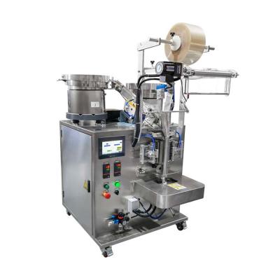 China Full Automatic Screw Packing Machine Two Vibrators Bowls Hardware Bolt Nail Screw Counting Bag Packing Machine for sale