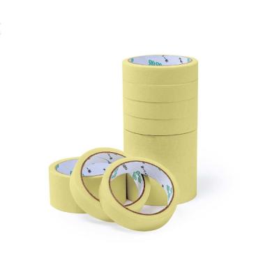 China Custom White Adhesive Painting Office Masking Tape For Painting For Arts & Crafts for sale