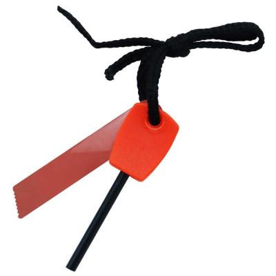 China Portable Mini Emergency Premium Survival Magnesium Fire Starter With Scraper for sale