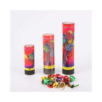 China Wedding Supplies Stage Pyro Confetti Streamer Party Popper Confetti Cannon Te koop