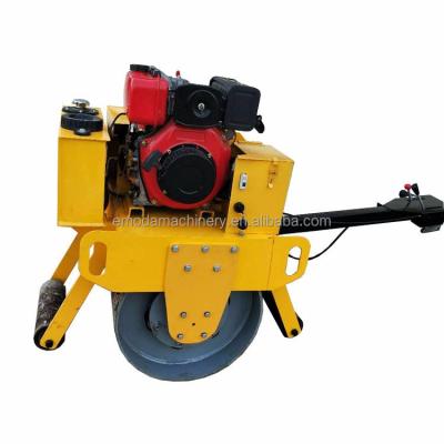 China Road Base Compactor 330kg Single Drum Vibrating Compactor Road Roller Mini for sale