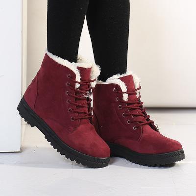 China Fashion Femininas Women Breathable Boots Warm Snow Boots Women Ankle Boots Floss Winter Shoes Woman for sale