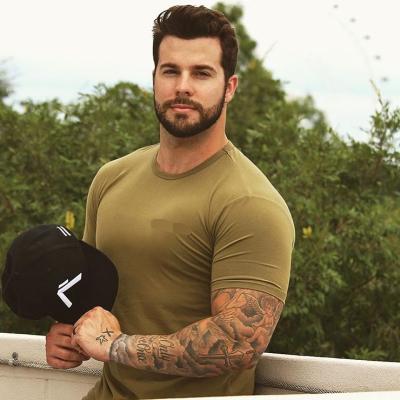 China Wholesale Plus Size 2020 Customize Logo Mens T-shirt Cotton O-Neck Men's T-Shirts for sale