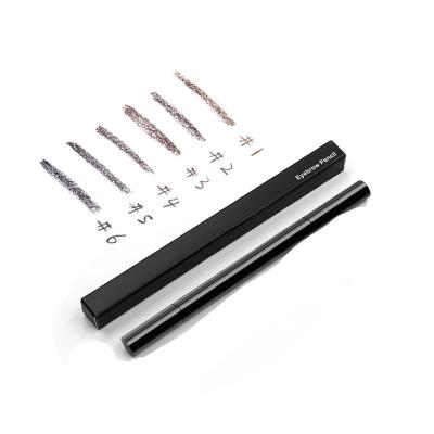 China Double Handle Eyebrow Brush And Comb Waterproof Private Label Brow Pen Vitamin Head Eyebrow Pencil for sale