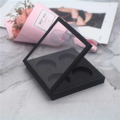 China DIY Waterproof Custom Private Label Eyeshadow 4 Empty Palette Pan for sale