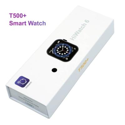 China Smart Watch 2021 New Version Touch Screen Hiwatch T500 T500+ Pro Plus Smartest Waterproof D20 Hw22 W26 W37 Z36 X7 Strap Watch T500 for sale