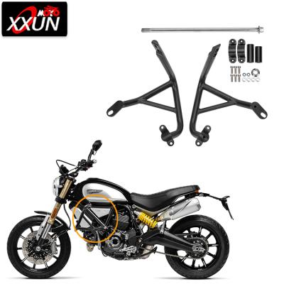 China XXUN Motorcycle Parts Steel Engine Crash Bar Guard For Ducati Scrambler 800 DS Full Throttle Icon Sixty2 2015 2016 2017 2018 2019 2020 for sale