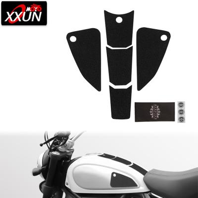 China Sport Scrambler 800 XXUN Motorcycle Accessories Gas Tank PadTank Pull Pads Side Stickers For Ducati Scrambler800 for sale