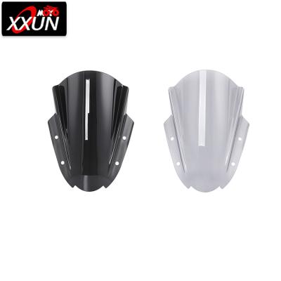 China ABS Plastic XXUN Motorcycle Parts Windshield Wind Deflector Wind Deflector With Bracket For Suzuki GSX250R GSX 250 R 2017 2018 2019 for sale