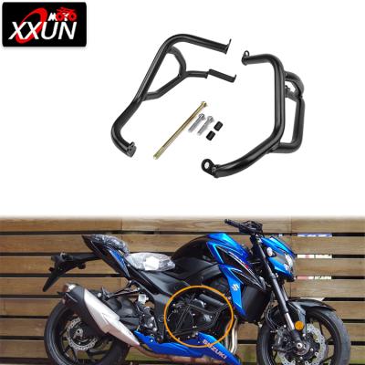 China XXUN Motorcycle Accessories Engine Guard Crash Bar Frame Protector Steel Bumper For Suzuki GSXS750 GSXS 750 2017 2018 2019 2020 2021 for sale