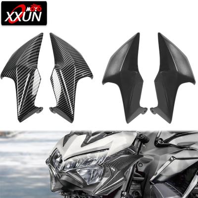 China XXUN Sports Motorcycle Accessories Front Side Nose Cover Headlight Panel Fairing Cowl For Kawasaki Z900 Z 900 2020 2021 for sale