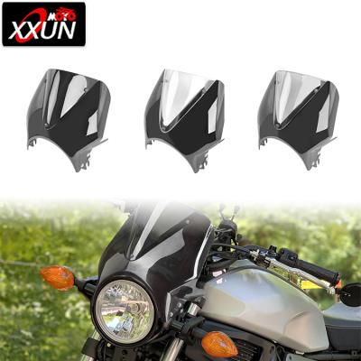 China ABS Plastic XSR700 XSR900 XXUN Motorcycle Windscreen Windshield Wind Deflector For Yamaha XSR 700 XSR 900 2016 2017 2018 2019 2020 for sale