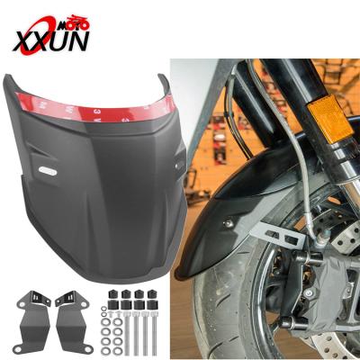 China XXUN Sports Motorcycle Accessories Front Wheel Tire Hugger Mudguard Shock Absorber Extension Extension For BMW F900R F900XR 2020 2021 for sale