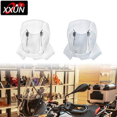 China XXUN ABS Plastic Motorcycle Accessories Front Adjustable Windshield Wind Deflector Wind Deflector For BMW F750GS F850GS 2018 2019 2020 2021 for sale