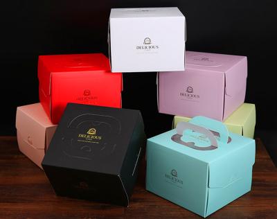 China Handmade Custom Printing High Quality Cake Box With Different Size Paper Box Printing From China for sale