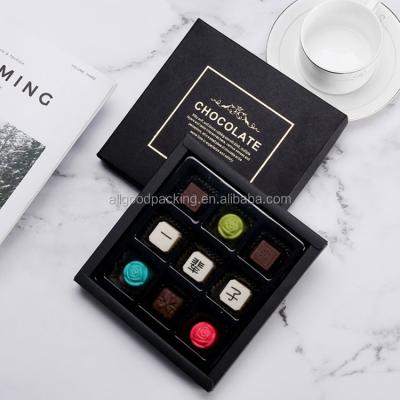 China Wholesale Recyclable High Quality Chocolate Box And Chocolate Purse With Gold Hot-Stamping And UV for sale