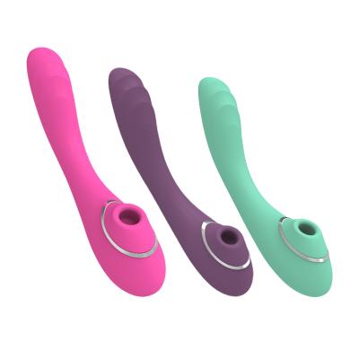 China 10 Frequency Vibration / 5 Frequency Sucking Hot Sale Suction Cup Vibrator G Spot Suction Cup Clitoral Vibrator Waterproof Rechargeable Clitoral Vibrator 10 Speed ​​Stimulator for sale