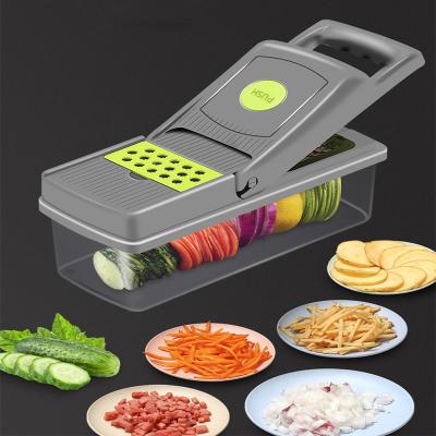 China Yiehoom Fruit Slicer Stainless Steel Fruit Cleaver Shredder Slicer Sustainable Smart Plastic Vegetable Manual Cleaver Yiehoom Vegetable Cutter for sale