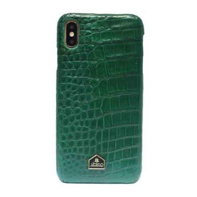 China Custom Real Custom Business Leather Back Covers Leather Case Phone For Iphone X for sale